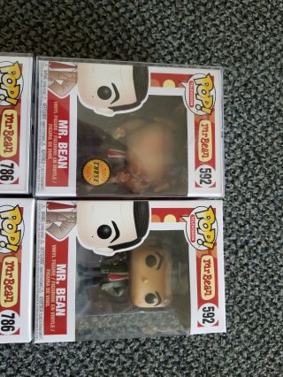 FUNKO POP MR BEAN SET OF 4 WITH BOTH CHASES - 2