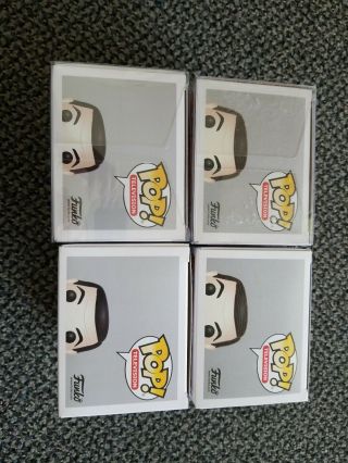 FUNKO POP MR BEAN SET OF 4 WITH BOTH CHASES - 4