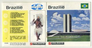 Bresilie Brazil Gaf Belgian - Made Viewmaster Packet B - 065 - N Dutch Edition