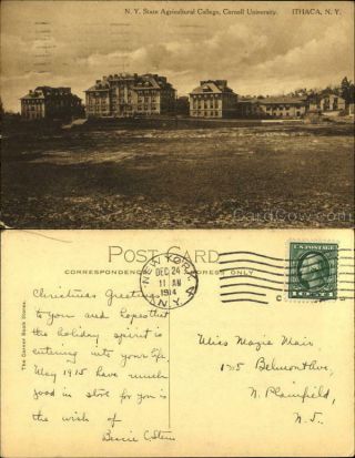 1914 Ithaca,  Ny N.  Y.  State Agricultural College,  Cornell University York