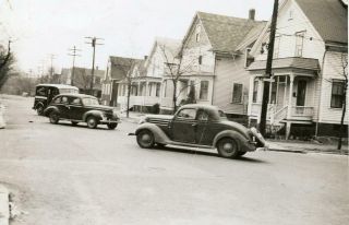 Nt549 Vintage Photo " My 1936 Ford ",  Cranston Ri
