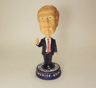 Official Donald Trump Inauguration Bobblehead Doll 7in Tall W/ Presidential Seal