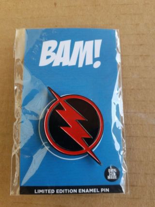 The Bam Box Exclusive The Flash Speed Force Pin Variant Limited Out Of 250