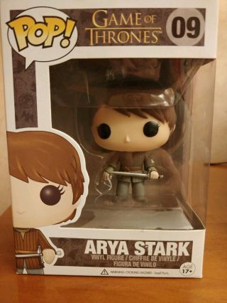 Game Of Thrones Funko Pop Vinyl Arya Stark Khal Drogo Tyrion Lannister Night. 3