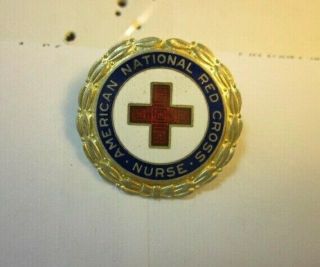 American National Red Cross Nurse Pin - 208763 - Sterling -