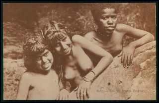 North Africa Ethnic Arab Nude Woman Vintage C1910 - 1920s Postcard Cd05