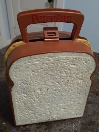 Vintage 1974 Peter Pan Peanut Butter Sandwich Lunchbox