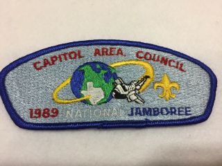 Boy Scouts - 1989 National Jamboree Csp - Capitol Area Council
