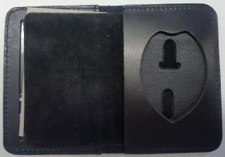 Miami - Dade Police (florida) Sergeant Shield/id Book Wallet (badge Not)