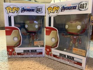 Funko Pop Avengers Endgame Iron Man Box Lunch Exclusive 467