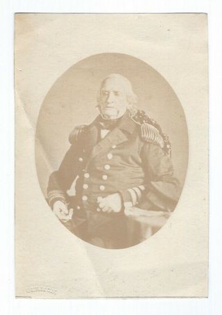 1860s? Cdv Photo Of Civil War,  Or Mexican War,  General,  By Germon