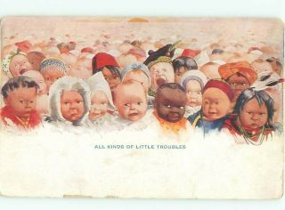 1909 Cultures Black Americana & Chinese & Native American Indian Ac2195