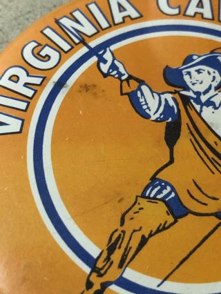 Virginia Cavaliers Reg Season ACC Champs (80 - 81) Vintage Basketball Button/Pin 3