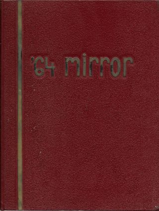 1964 Medina Ny High School Yearbook - The Mirror / - No Autographs