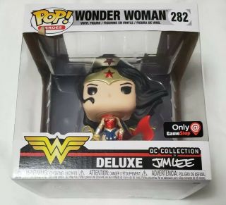 Funko Pop Heroes: Wonder Woman Deluxe By Jim Lee Gamestop Confirmed