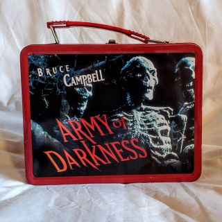 Army Of Darkness Metal Lunch Box Thermos Limited Edition 1142 Of 5k By Neca