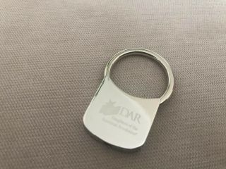 DAR Daughters of the American Revolution Key Chain - 2