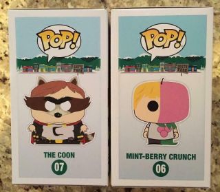 Funko South Park The Coon & - Berry Crunch SDCC 2017 Set,  POP Protectors 4