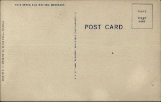 Front Royal VA Cavalin ' s Restaurat Linen Postcard 2
