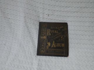 Antique Souvenir Photo Book – Rock’s Royal Album – Chagford Devon