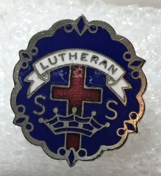 Vintage Lutheran Lapel Pin