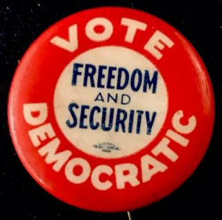 Jfk Freedom Political Pin Jack Kennedy Button 1960 Pinback Campaign 1” Celluloid