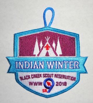 Sr - 9 2018 Oa Indian Winter Patch - Coosa Ini - To Egwa Tawa Dee I - Tsu - La Waguli