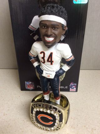 Forever Collectibles Chicago Bears Walter Payton Bobblehead Specially Numbered