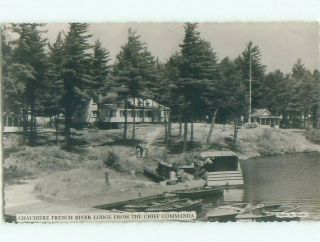 Old Rppc View Monetville In French River - Near Sudbury Ontario On W0882