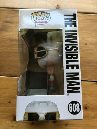 Funko Pop Movies Universal Monsters The Invisible Man Walgreens Exclusive 3