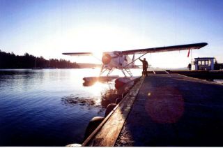 Harbour Air Dhc - 2 Otter Airline Issue Postcard