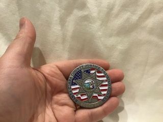 Authentic Vintage Santa Clara California County Police Challenge Coin Not Badge