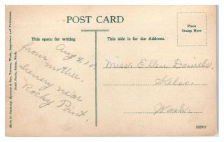 Early 1900s Along Cowlitz River,  WA Northern Pacific Railroad Postcard 5N (3) 8 2