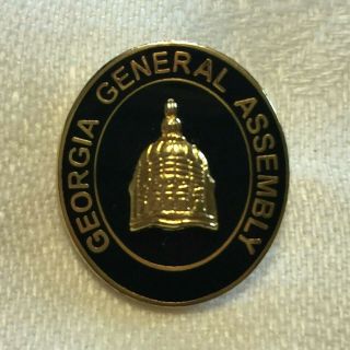 State Of Georgia Capitol General Assembly Pin Lapel Vest Hat Pin