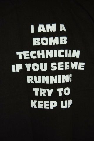 International Association Of Bomb Technicians & Investigators T - Shirt Xl