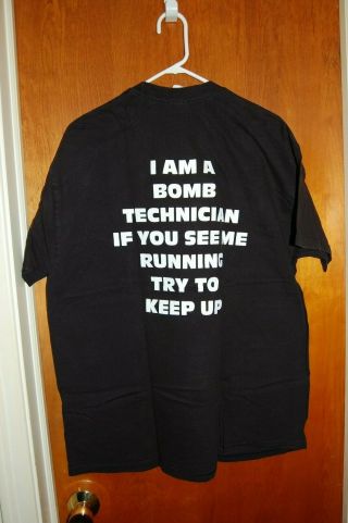 International Association of Bomb Technicians & Investigators T - Shirt XL 4