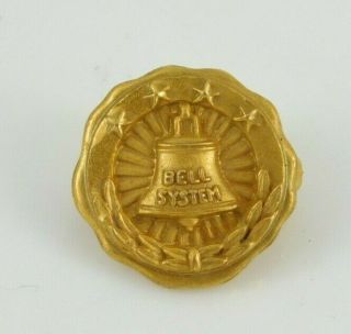 Vintage Bell Systems 1/20 10k Gold Filled Service Award