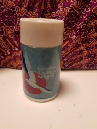 Vintage 1973 Jonathan Livingston Seagull Plastic Aladdin Thermos Bottle