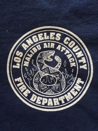 LA Co.  Fire Dept Malibu Camp 8 Fly Crew as seen on NetfliX series FIRE CHASERS. 2