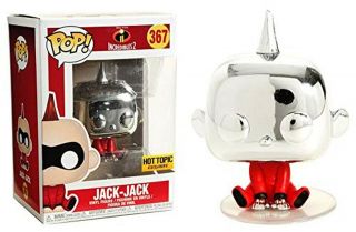 Funko Pop Incredibles 2 Jack - Jack Chrome Variant Figure 367