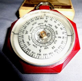 Vintag 1930s Boy Scouts Of America Compass Taylor Instrument Co.