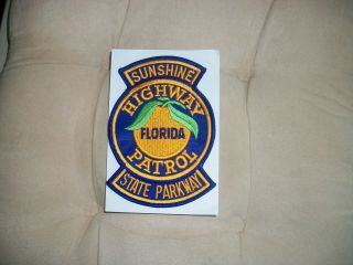 Florida Highway Patrol Police Patch Sunshine State Parkway