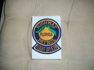 Florida Highway Patrol Flight Officer Police Patch