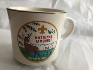 Boy Scout Mug Bsa 1969 National Jamboree Idaho