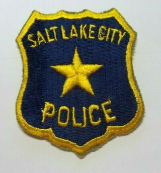 Old Salt Lake City Utah Police 3 " Patch