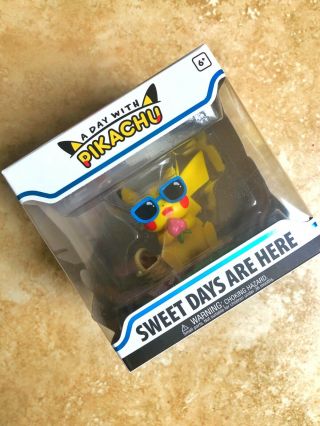 Funko Pikachu Sweet Days Are Here Pokemon A Day Vinyl In Hand