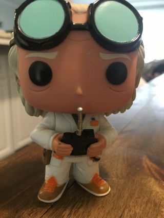 Funko Pop Movies Bttf Back To The Future Doc Dr.  Emmett Brown 50 Loose/no Box