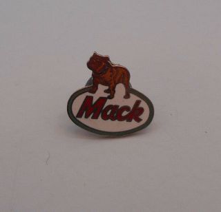 Vintage Mack Truck Lapel Pin Bulldog