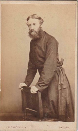 Bearded Victorian Gentleman,  Cdv - Photographer J N Guggenheim Of Oxford