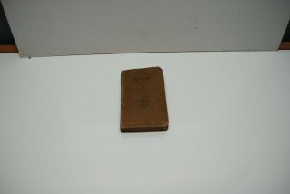 Rare Small Copyright 1900 A J Holman Co.  Boy Scout Bible 2 3/4 " X 4 1/2 ",  421pgs